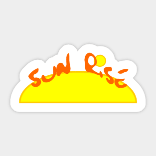 SunRise Sticker